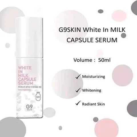G9SKIN, White In Milk Capsule Serum 50ml