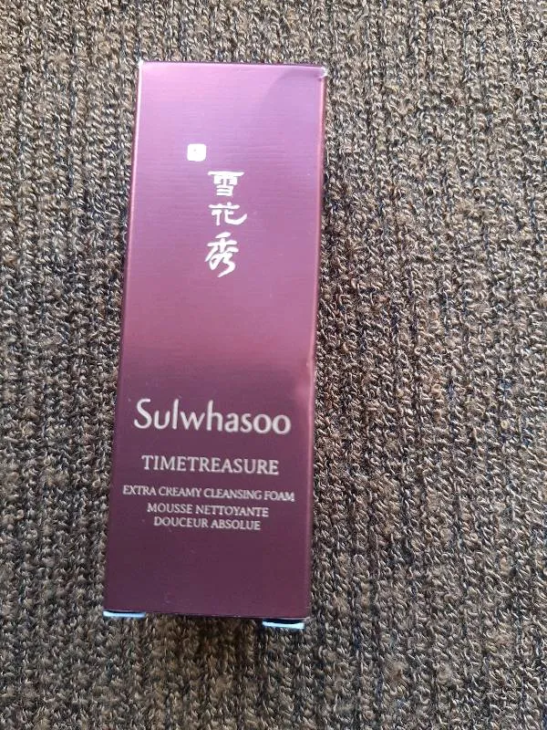Sulwhasoo, Timetreasure Extra Creamy Cleansing Foam Mini, 15ml