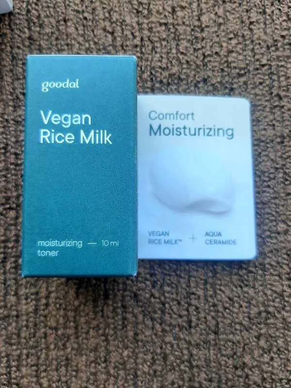 GOODAL, Mini Vegan Rice Milk Moisturizing  Toner, 10ml