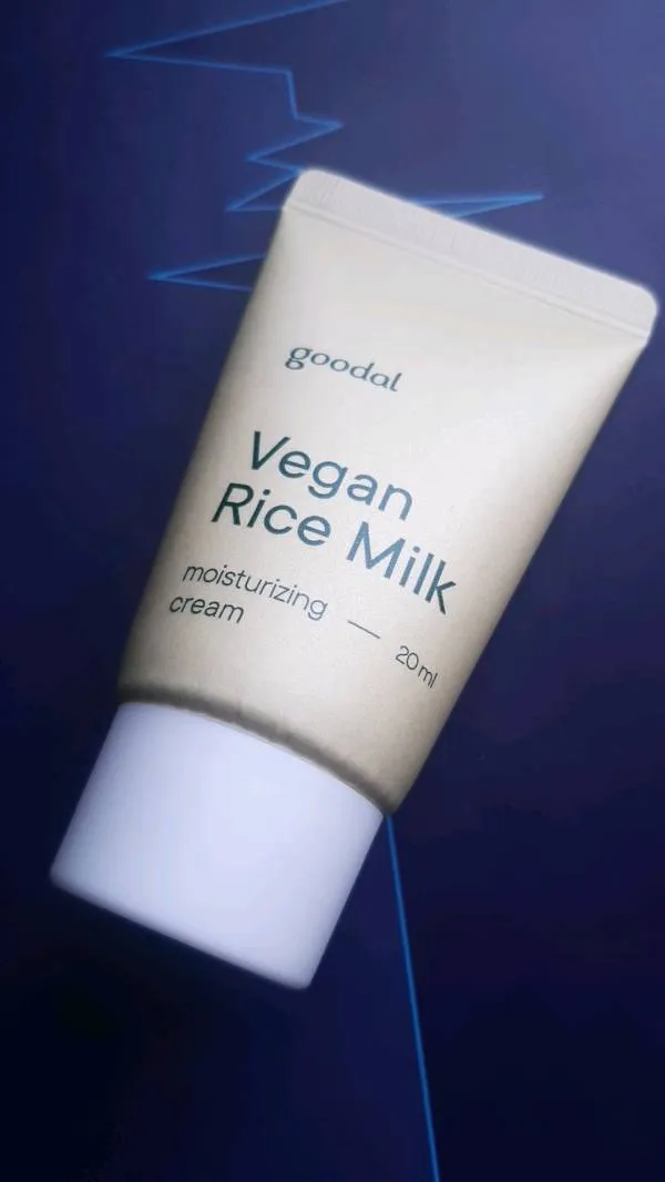Goodal, Vegan rice milk moisturizing cream, 20ml