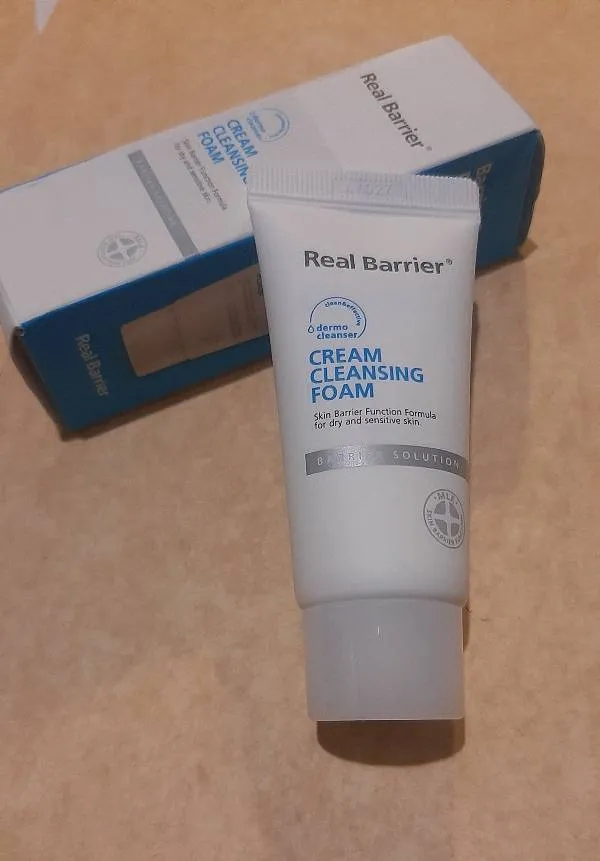 Real Barrier, Cream  Cleansing Foam, 30ml