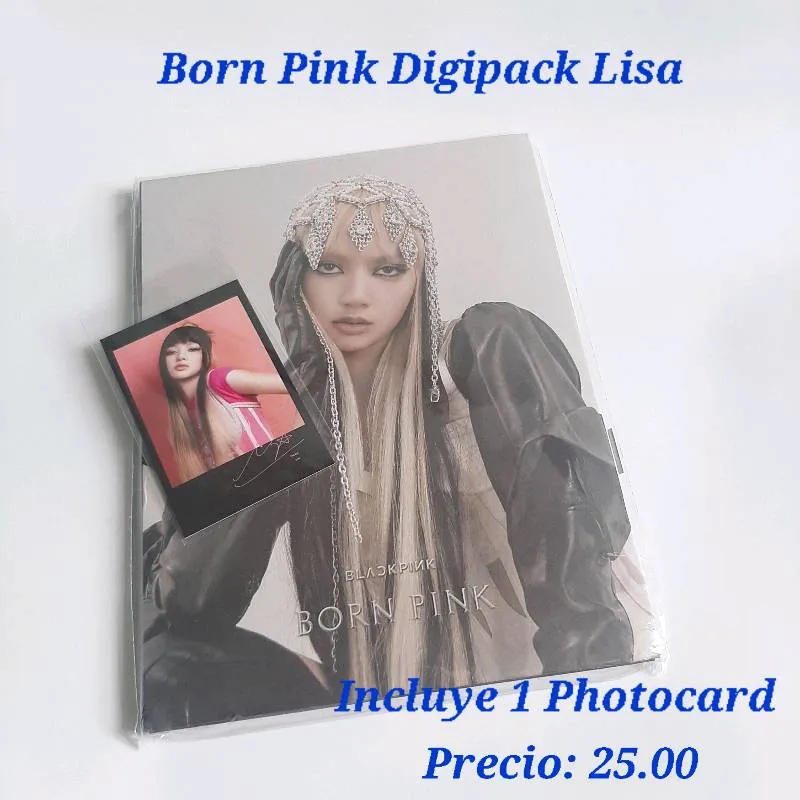 BORN PINK STANDARD DIGIPACK - LISA