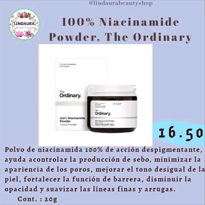 THE ORDINARY,  100%  Niacinamida Powder 