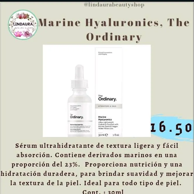 THE ORDINARY, Marine Hyaluronics de The Ordinary🌊