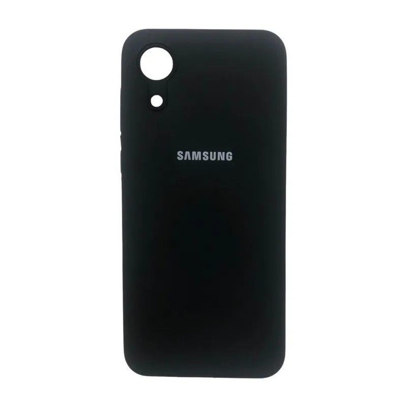 Forro Samsung A03 Core De Silicon Negro