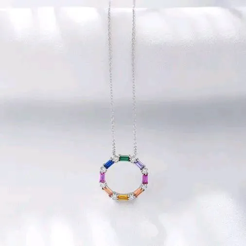 Cadena Rainbow Ring (plata)