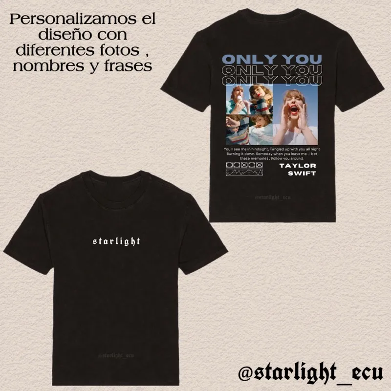 Camiseta TS only you 