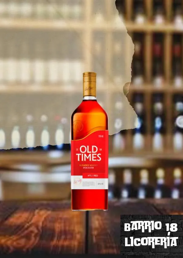 Whisky old times Red 750ML 
