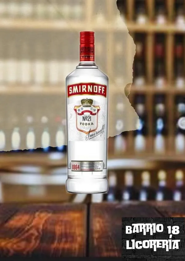 Vodka smirnoff N°21  750ml