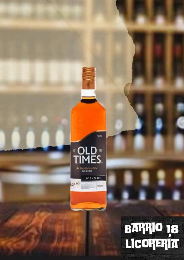 Whisky old times Black 750ML 