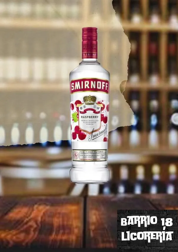 Vodka smirnoff. Rasberry 750ML 