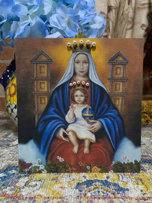 Icono Mediano - Virgen de La Coromoto 