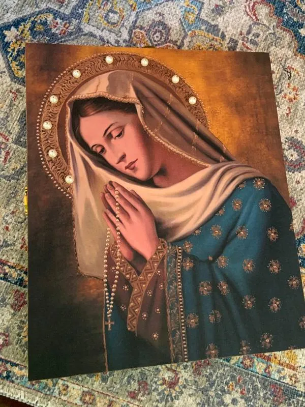 Icono XGrande - Virgen Rezando 