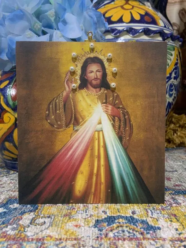 Icono Mediano - Jesús de La Divina Misericordia 