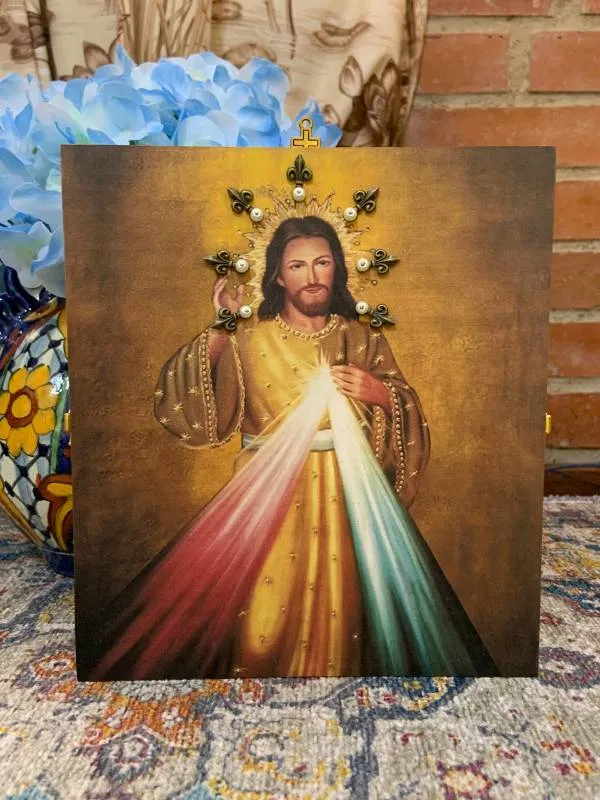 Icono Grande - Jesús de La Divina Misericordia 