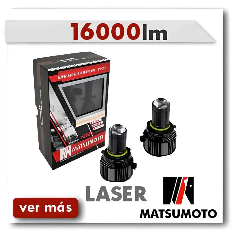 16.000LM x Kit Led Super CSP Laser