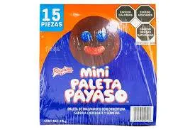 Mini Paleta Payaso 15 pzas