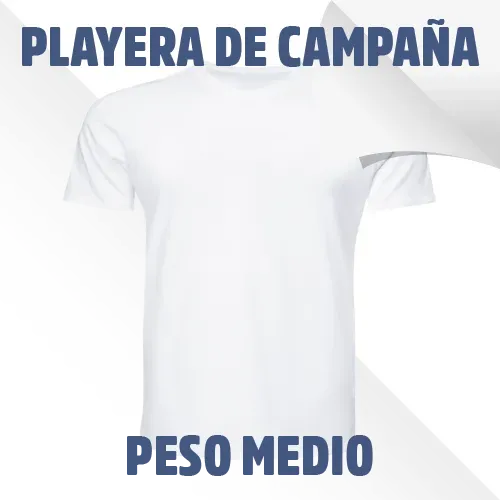 Playera Campañera Playeras Para Campañas Mayoreo Playera Licencia