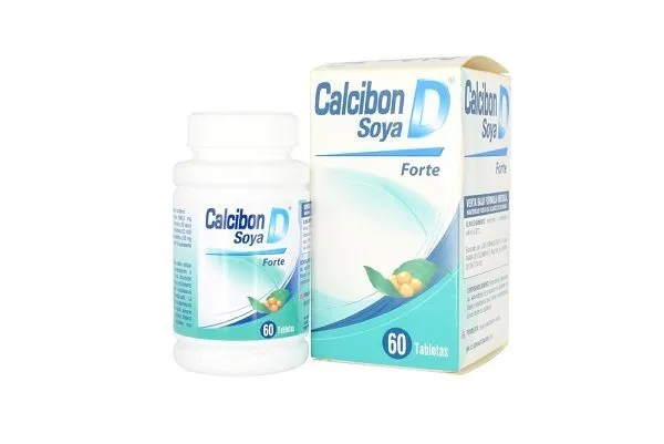 Calcibon D Soya Forte 30 Tabletas