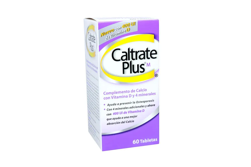 Caltrate Plus 60 Tabletas