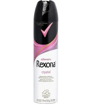 Desodorante Rexona Spray Crystal Pink 105 Gr