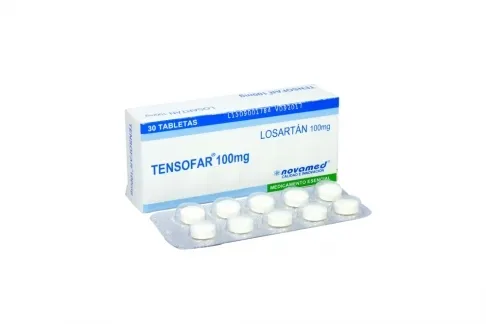 Losartan 100 Mg 30 Tabletas (Tensofar )