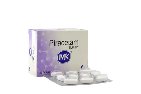 Piracetam 800 Mg 30 Tabletas Mk
