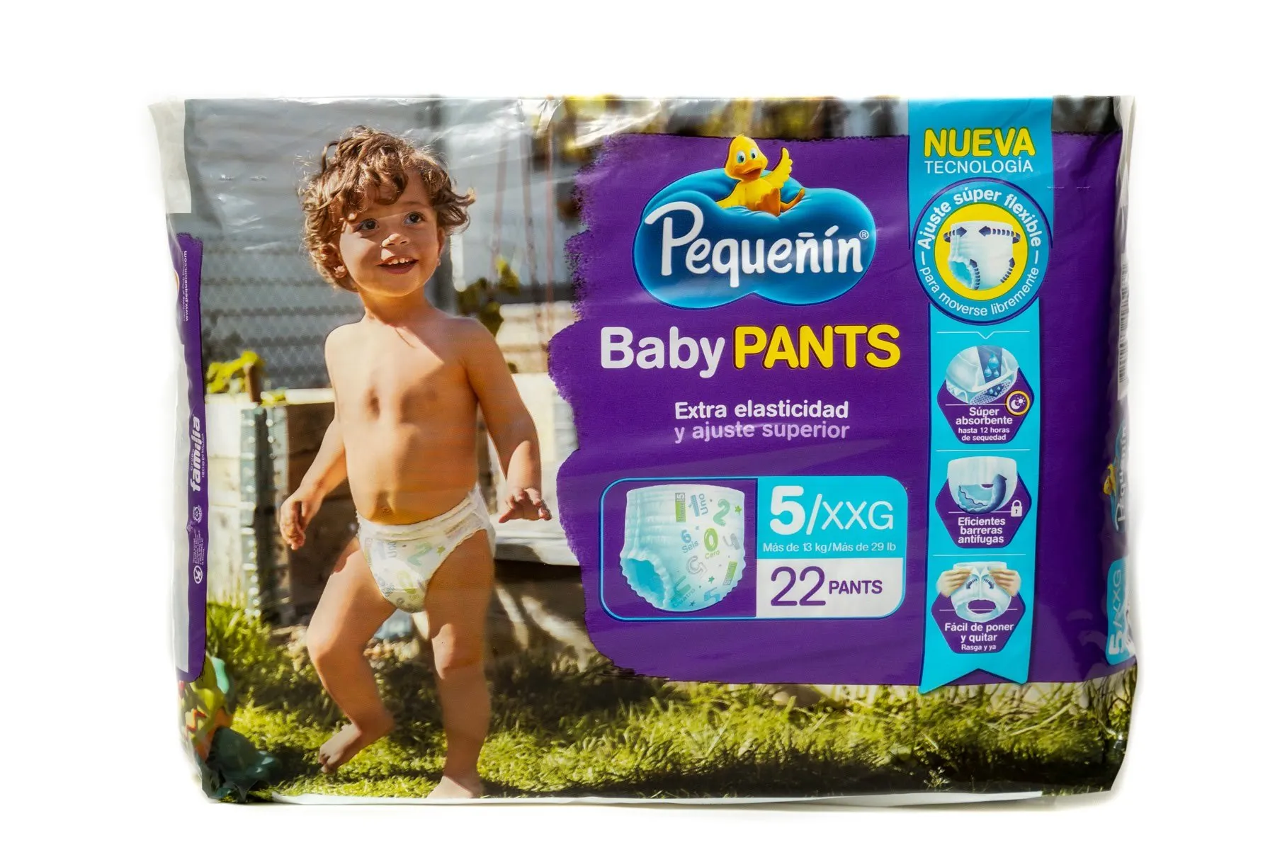 Pañales Pequeñin Baby Pants Etapa 5 X 22 Unds