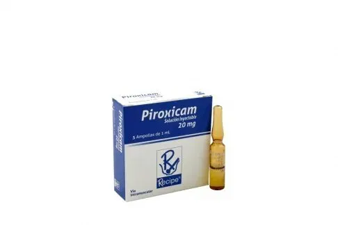 Piroxicam 20 Mg 5 Amps Rc