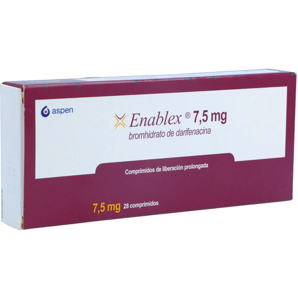 Enablex 7.5 Mg 28 Tabletas