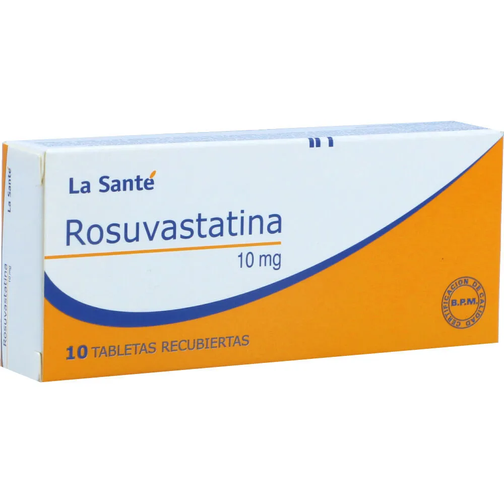 Rosuvastatina 10 Mg 10 Tbs Ls