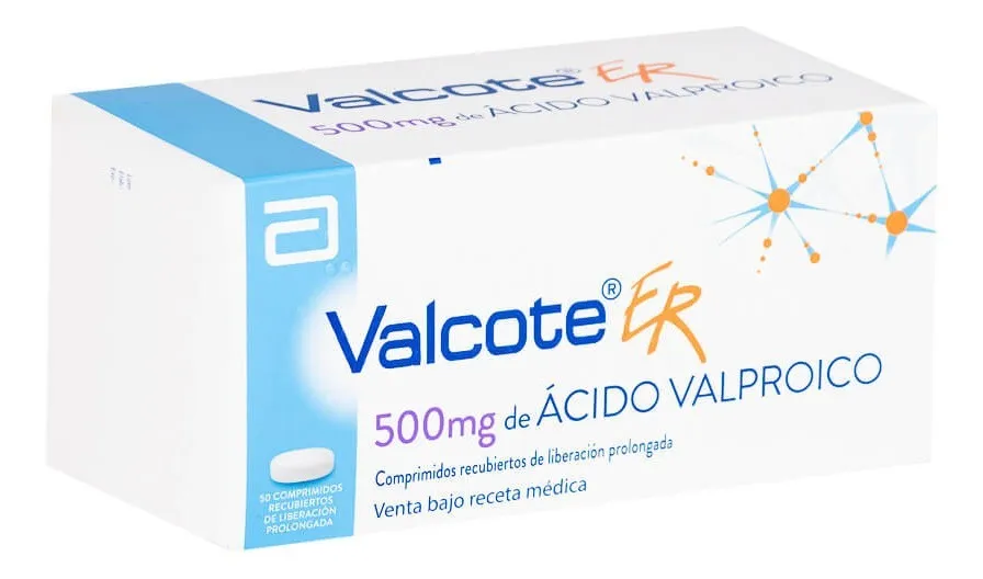 Valcote Er 500 Mg 30 Tabletas (M)