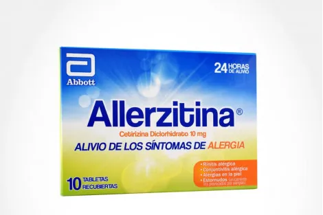 Allerzitina 10 Mg 10 Tabletas
