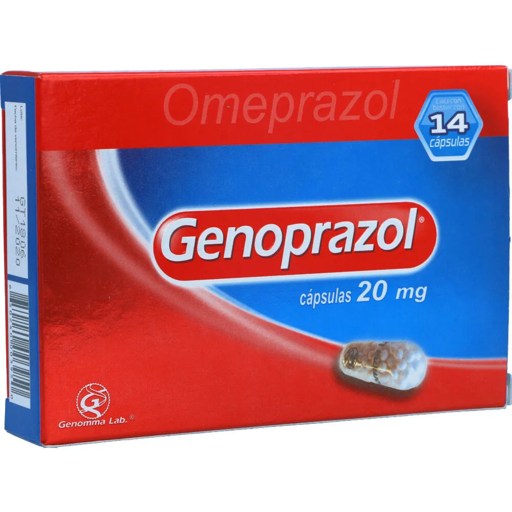 Genoprazol 20 Mg 14 Capsulas