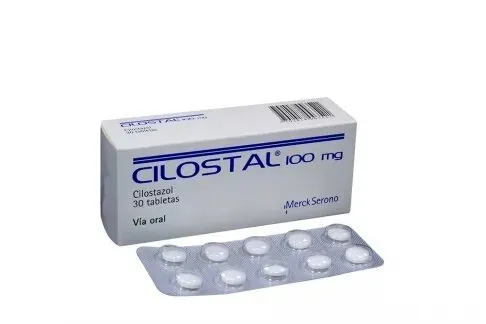 Cilostal 100 Mg 30 Tabletas