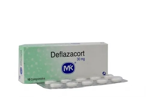 Deflazacort 30 Mg 10 Tabletas Mk