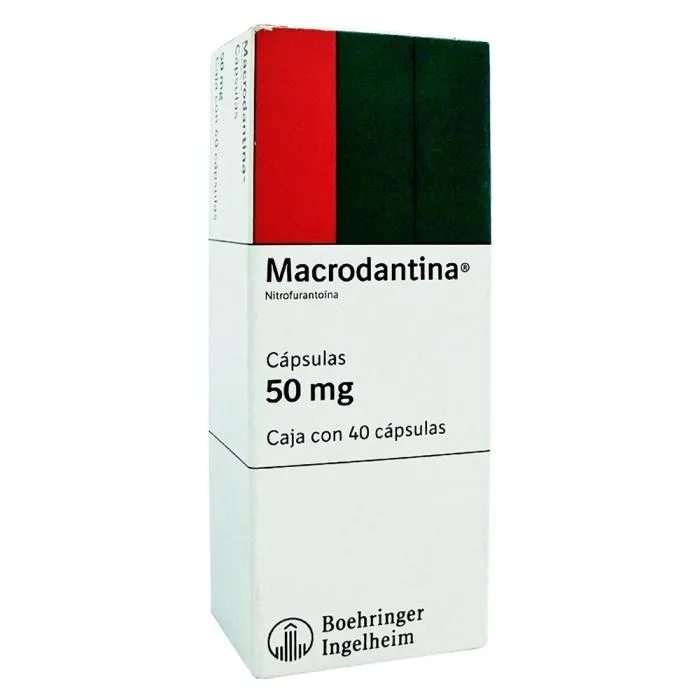 Macrodantina 50 Mgs 40 Capsulas