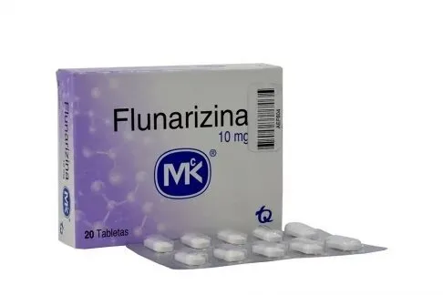 Flunarizina Mk 10 Mgs 20 Tabletas