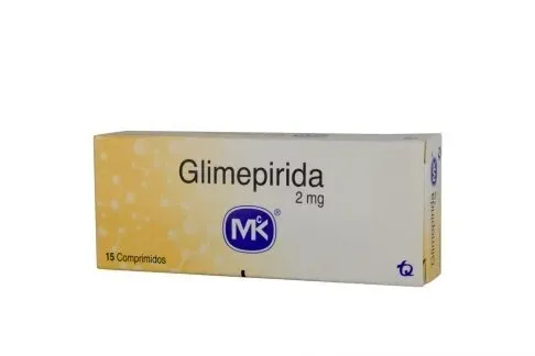 Glimepirida 2 Mg 15 Tabletas Mk