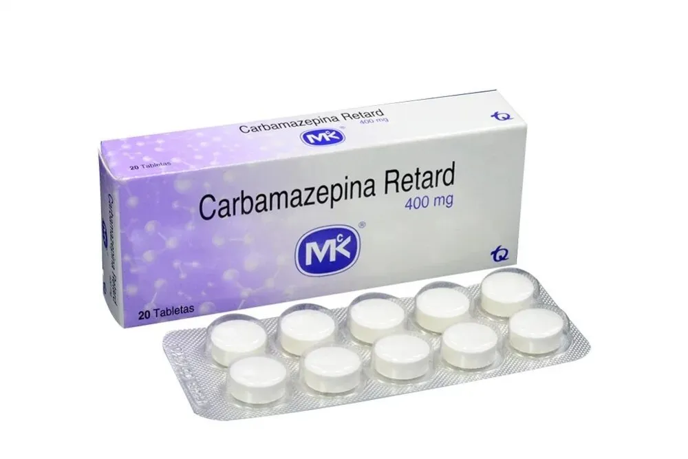 Carbamazepina Retard 400 Mgs 20 Tbs Mk