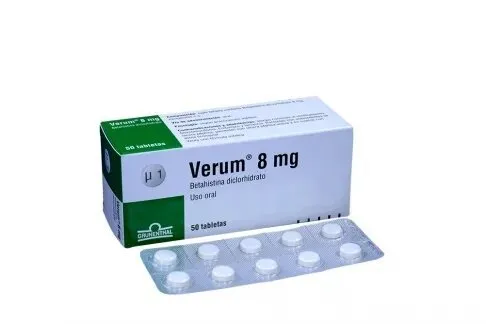 Verum 8 Mgs 50 Tabletas
