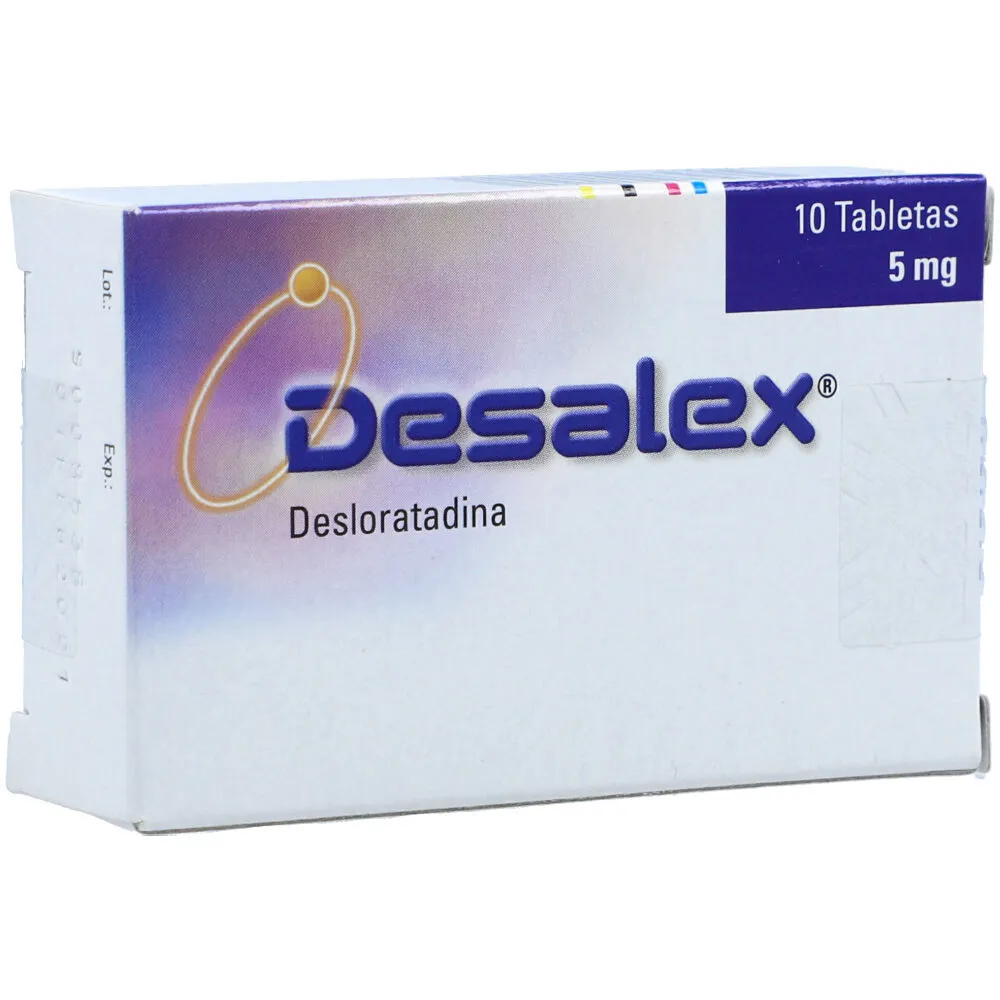 Desalex 5 Mg 10 Tabletas (M)