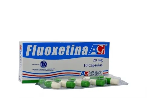 Fluoxetina 20 Mg 10 Capsulas Ag