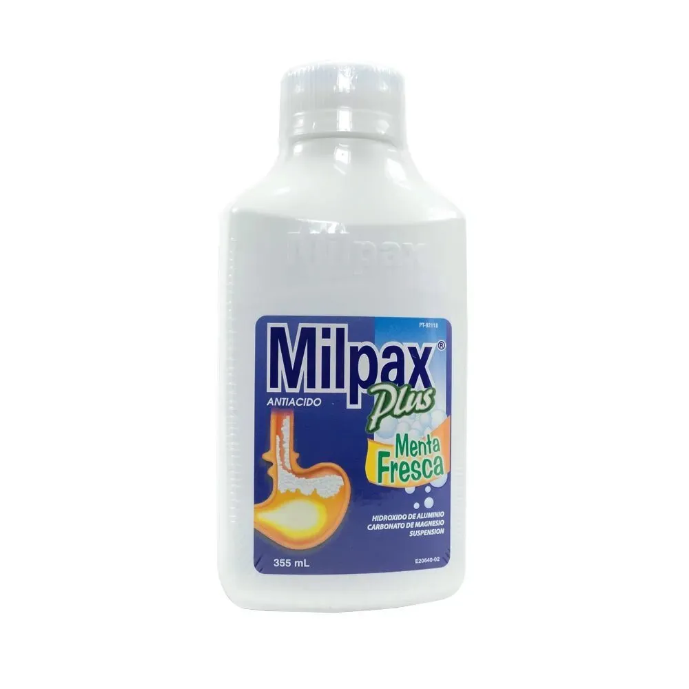Milpax Plus Menta 355 Ml
