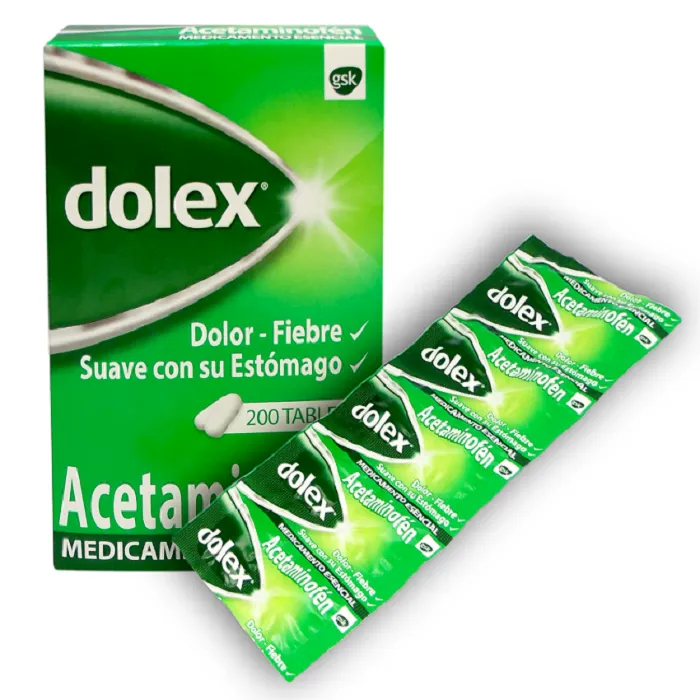 Dolex 500 Mg - Blister X 10 Tabletas