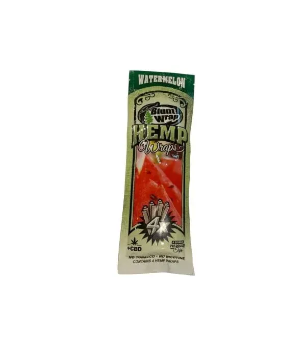 Blunt Wrap Hemp de CBD (4pcs) Watermelon
