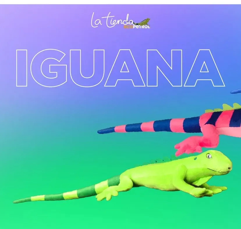 Iguana Peluche Pequeña