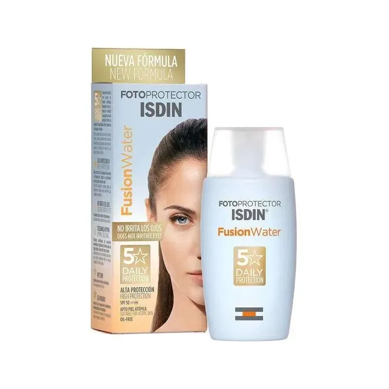 PROTECTOR SOLAR SIN COLOR FUSION WATER ISDIN 50 ML