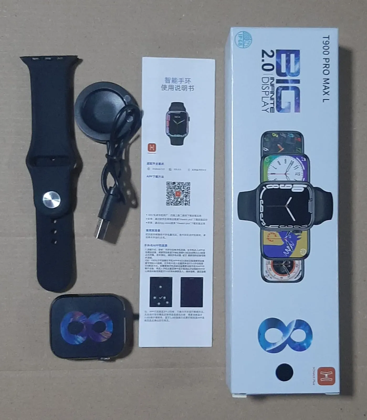 Smart Watch T900 Pro Max L, Serie 8 2.0 2023