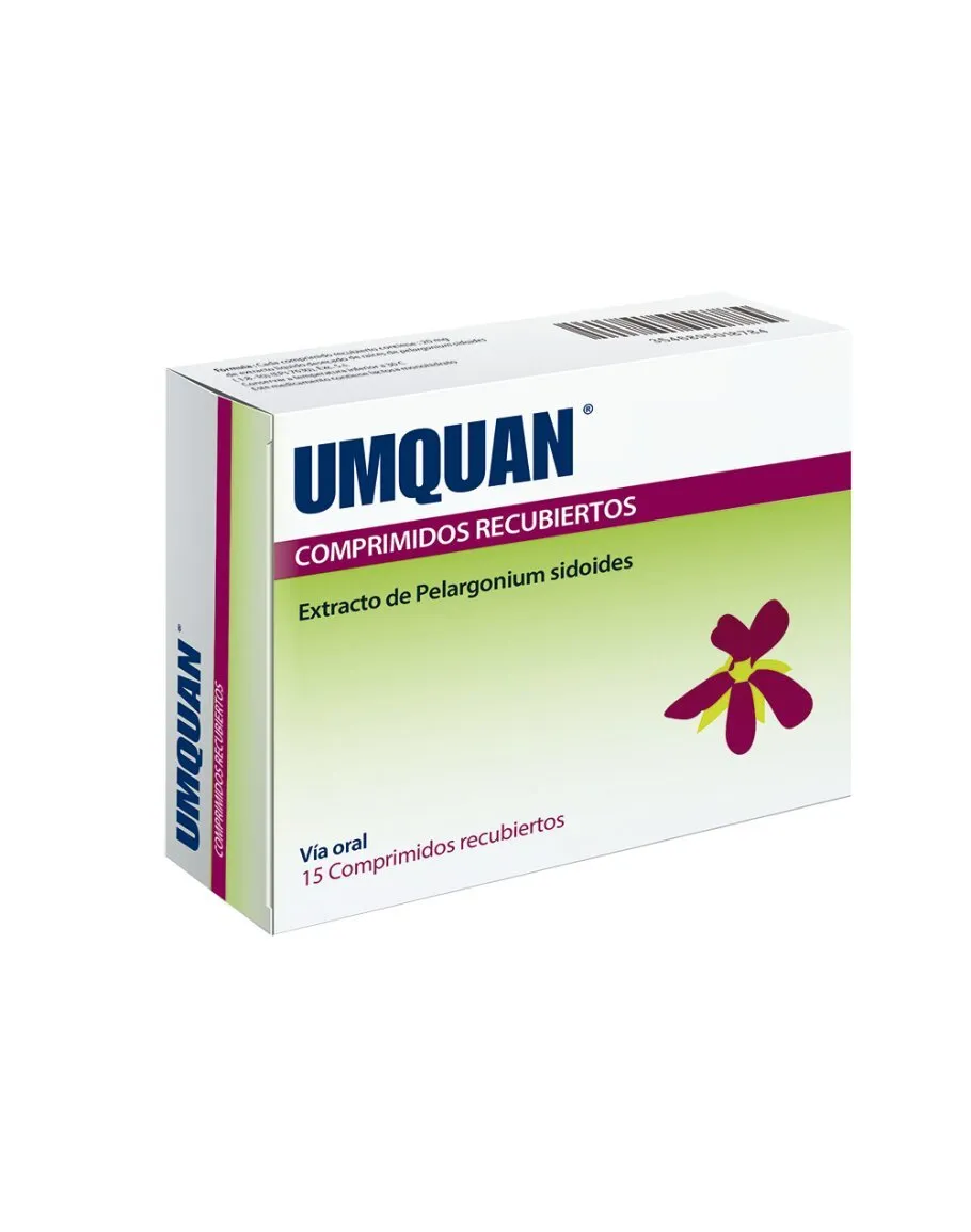 Umquan 15 Comprimidos Recubiertas